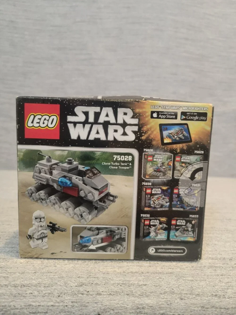 Lego Star Wars Microfighters Clone Turbo Tank 75028